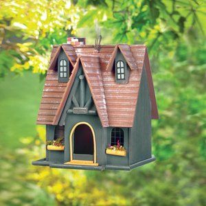 New- Luetta Fairytale Cottage Birdhouse